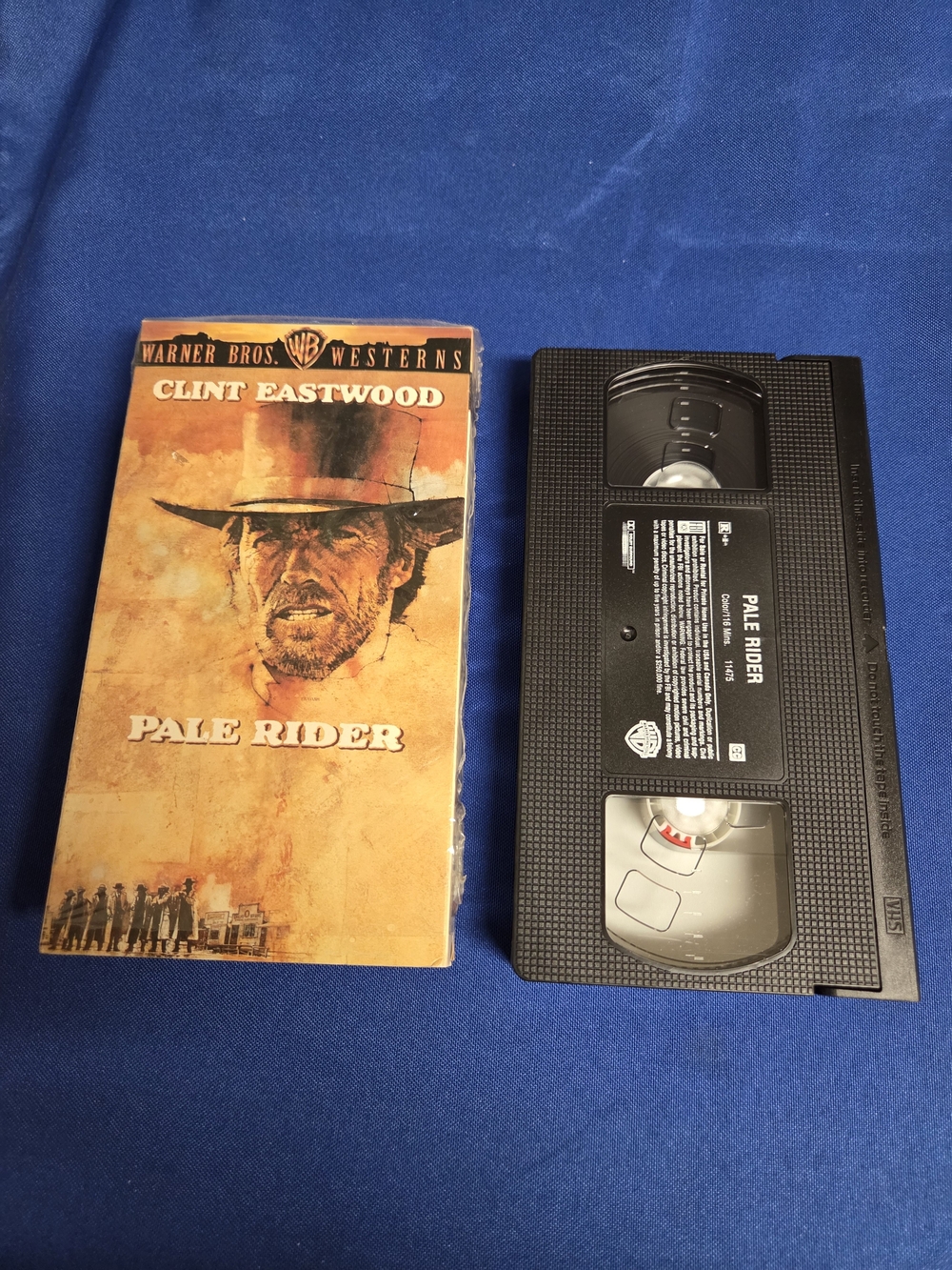 Warner Bros. Clint Eastwood Pale Rider VHS - Black